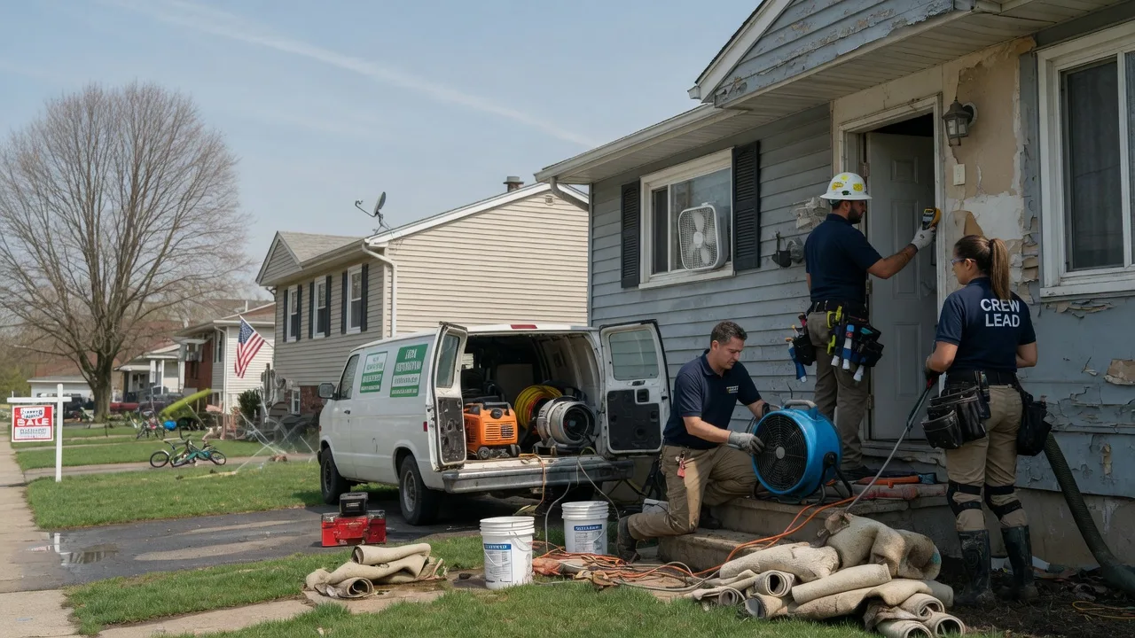 Flood Cleanup in East China, MI near me