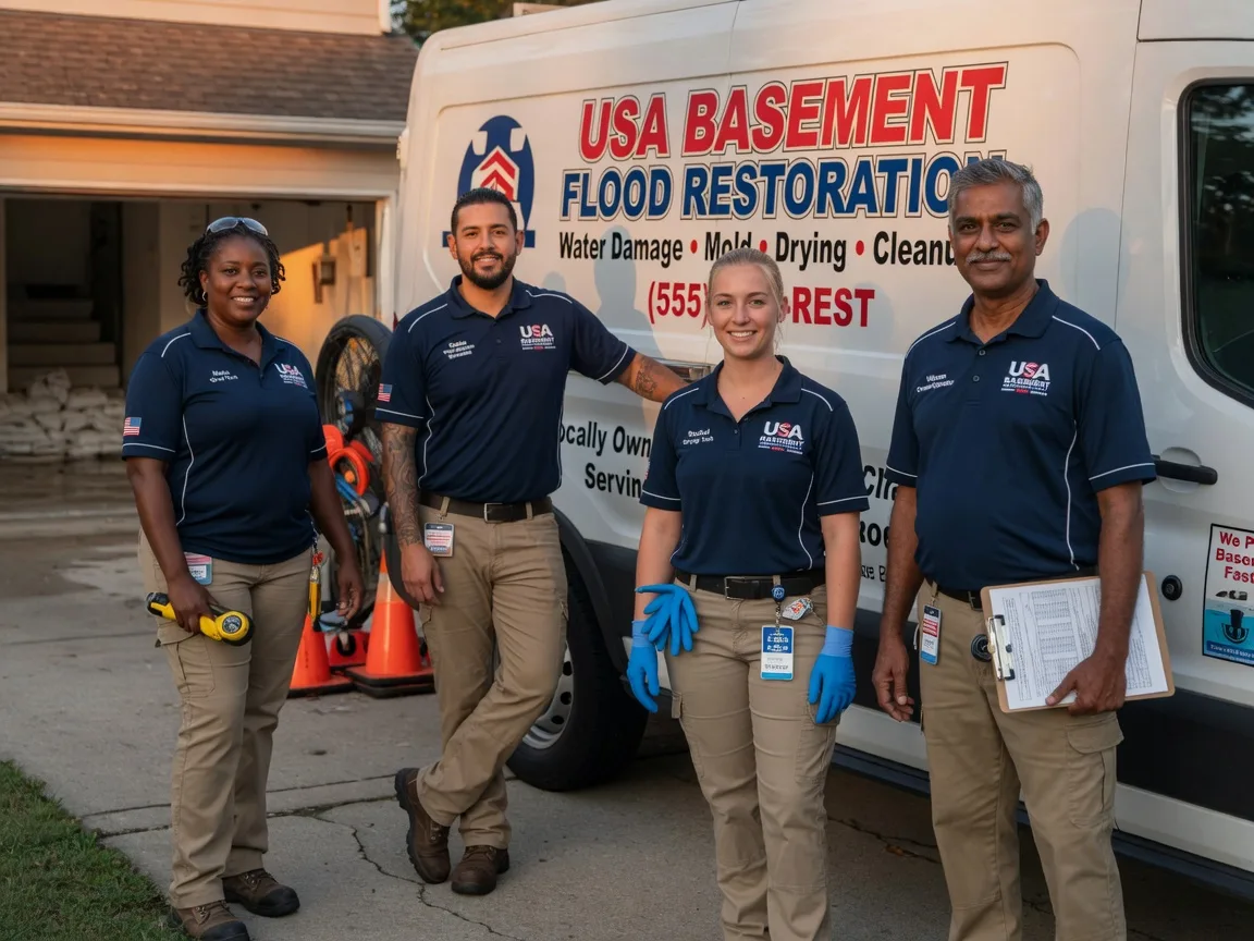 Basement Flood Cleanup company in East China, MI